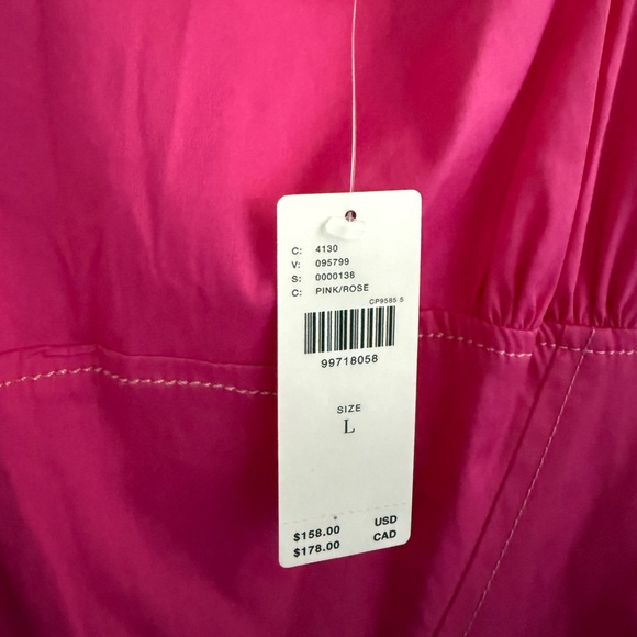 Anthropologie Pink Sleeveless Mini Dress Large - Picture 3 of 7